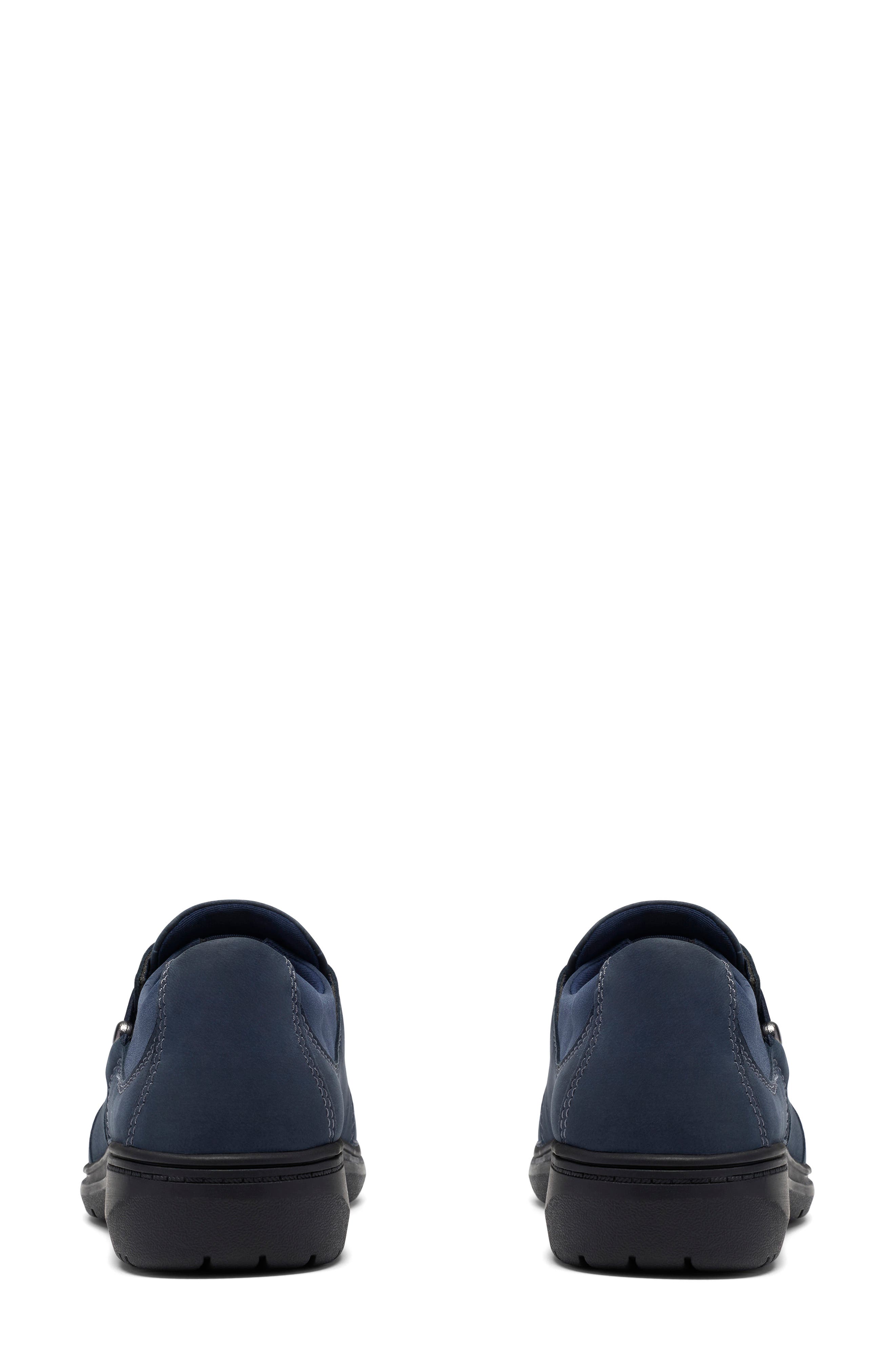 Carleigh Lily Slip On -Wide Width Available, Alternate, color, NAVY NUBUCK