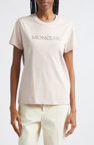 Moncler Logo Cotton Jersey T-Shirt