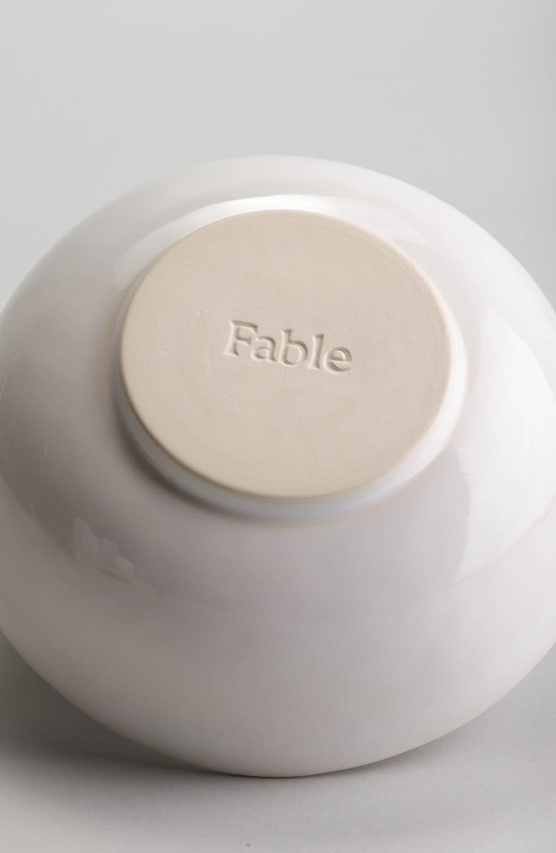 Fable The Ramen Set of 2 Bowls, Alternate, color, Pearl White