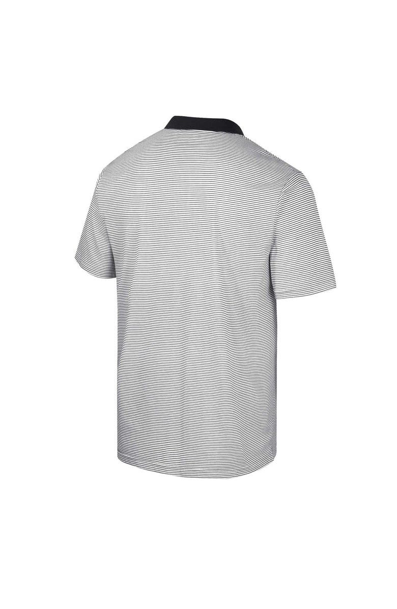 COLOSSEUM Men's Colosseum White Vanderbilt Commodores Print Stripe Polo, Alternate, color, White