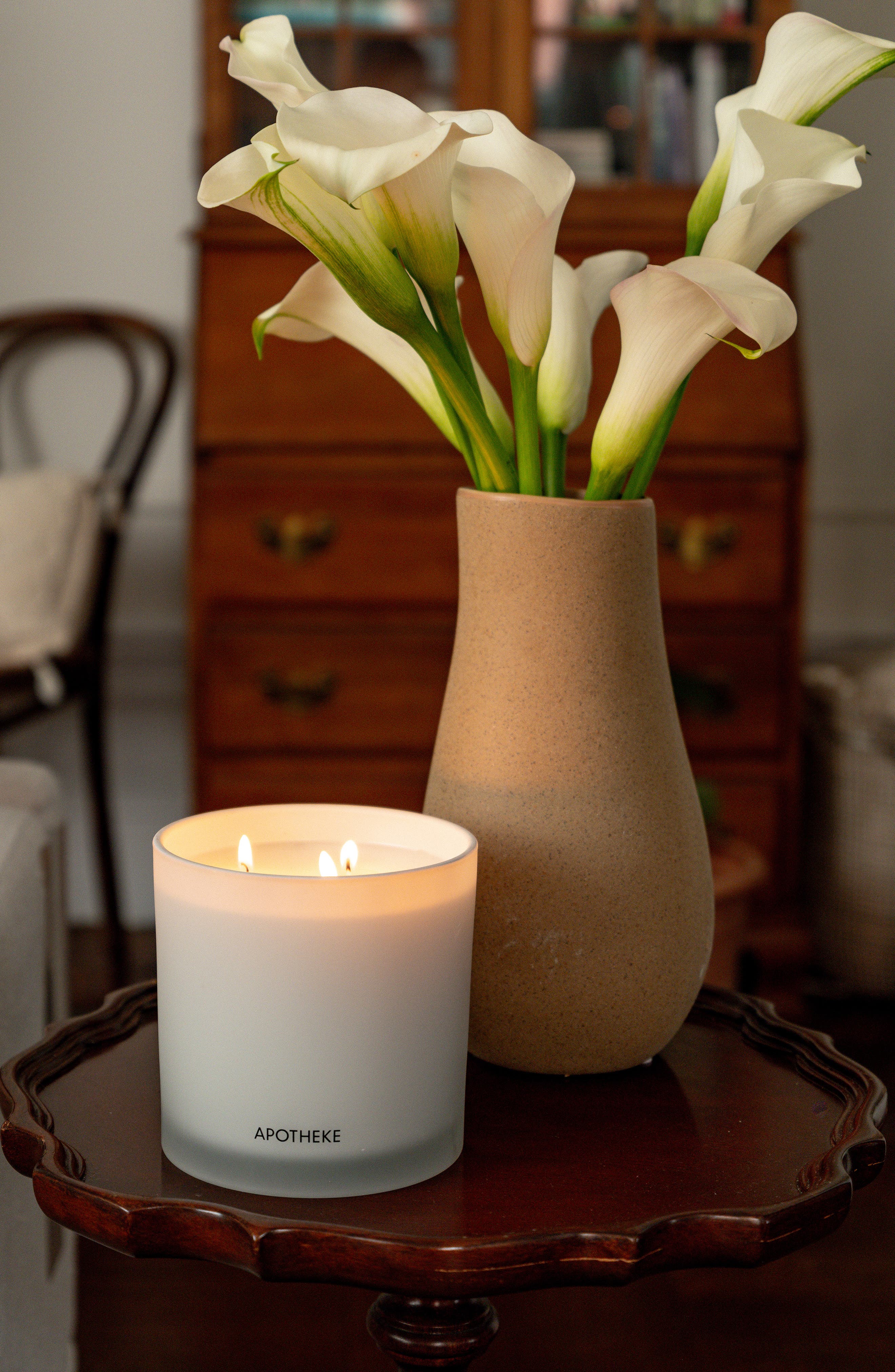 Magnolia Bouquet Three-Wick Scented Candle