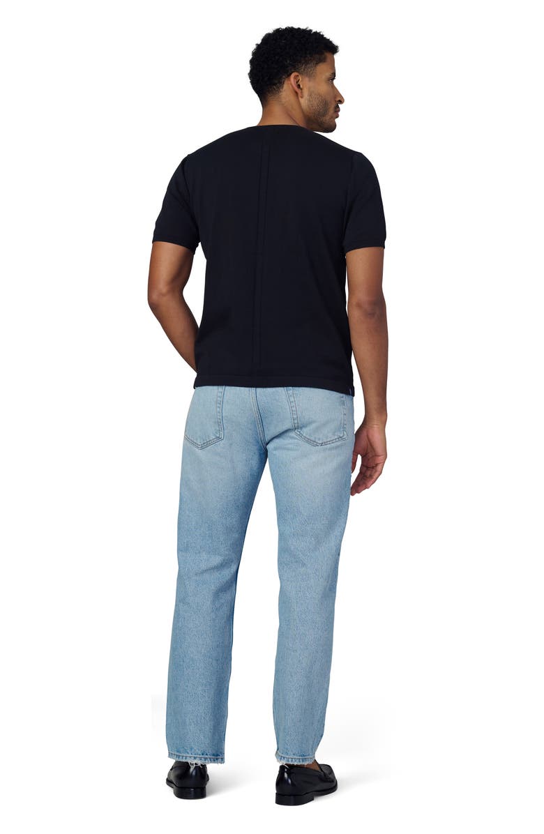 Joe's Jules Sweater Knit Cotton T-Shirt, Alternate, color, Black