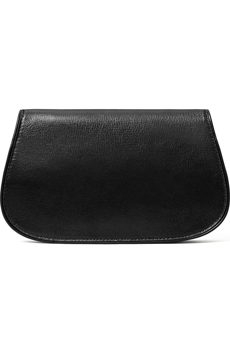 Tory Burch Reva Leather Clutch, Alternate, color,