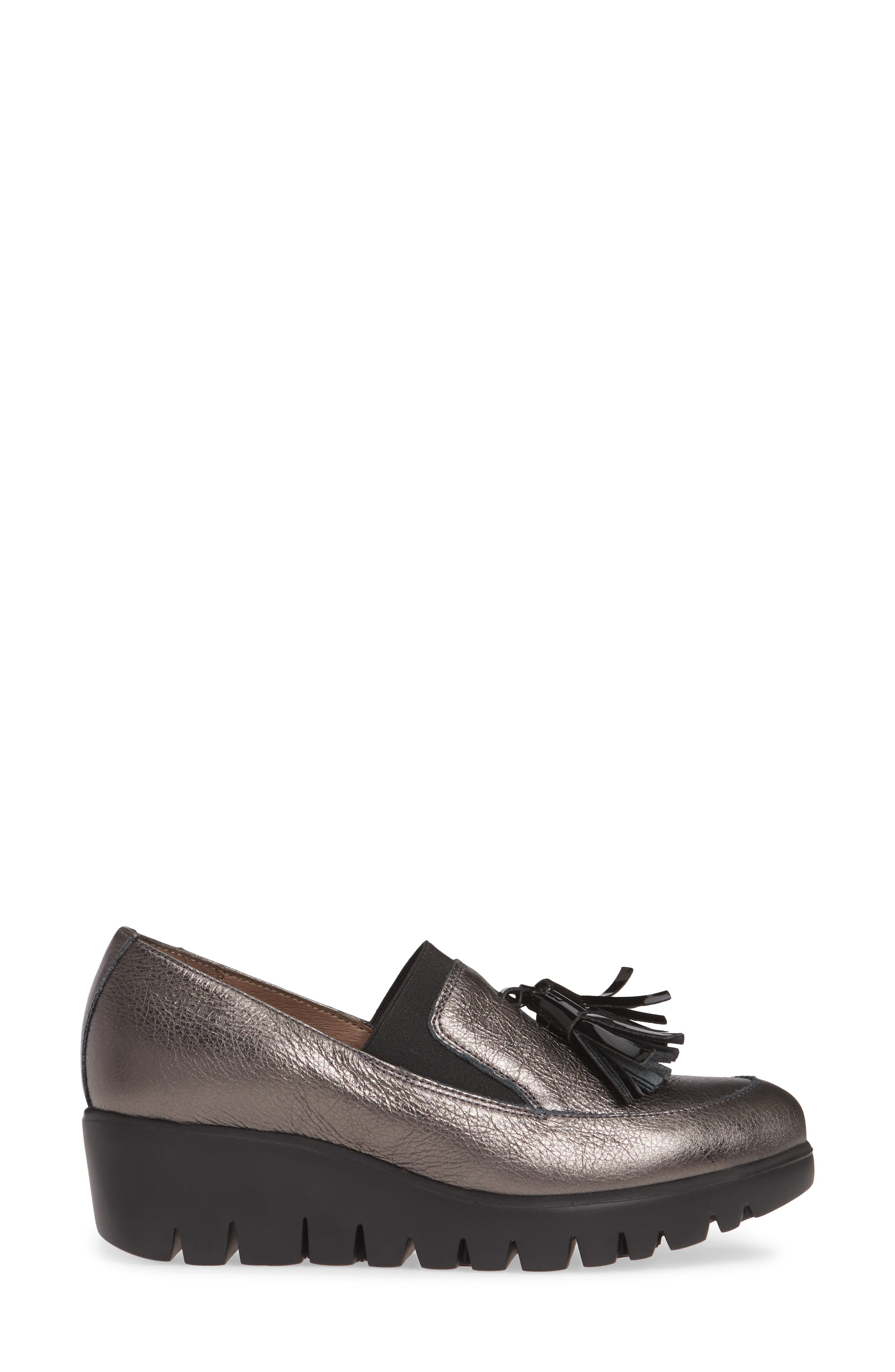 Wonders Talla Loafer Wedge, Alternate, color, 