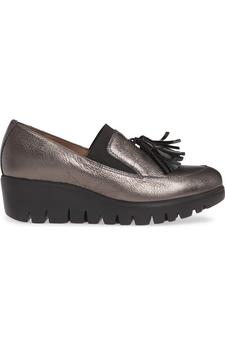 Wonders Talla Loafer Wedge, Alternate, color,