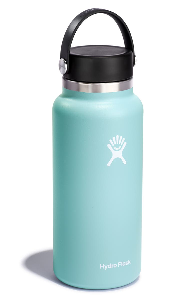 Hydro Flask 32-Ounce Wide Flex Cap Water Bottle, Alternate, color, Dew