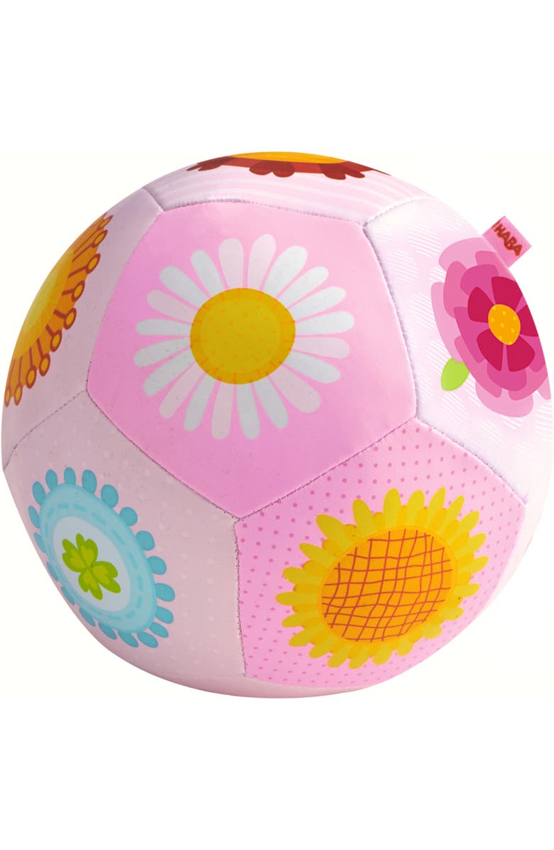 HABA Baby Ball Flower Magic 5.5" for Ages 6 Months and Up, Main, color,