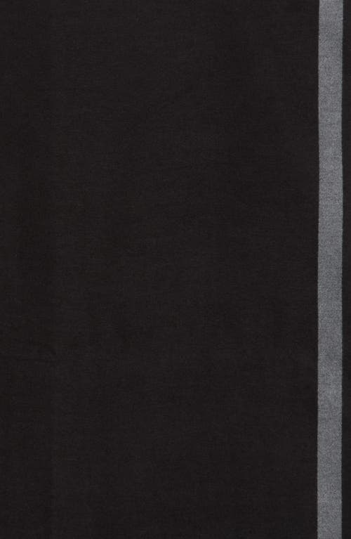 Nordstrom Reversible Fringe Scarf In Gray