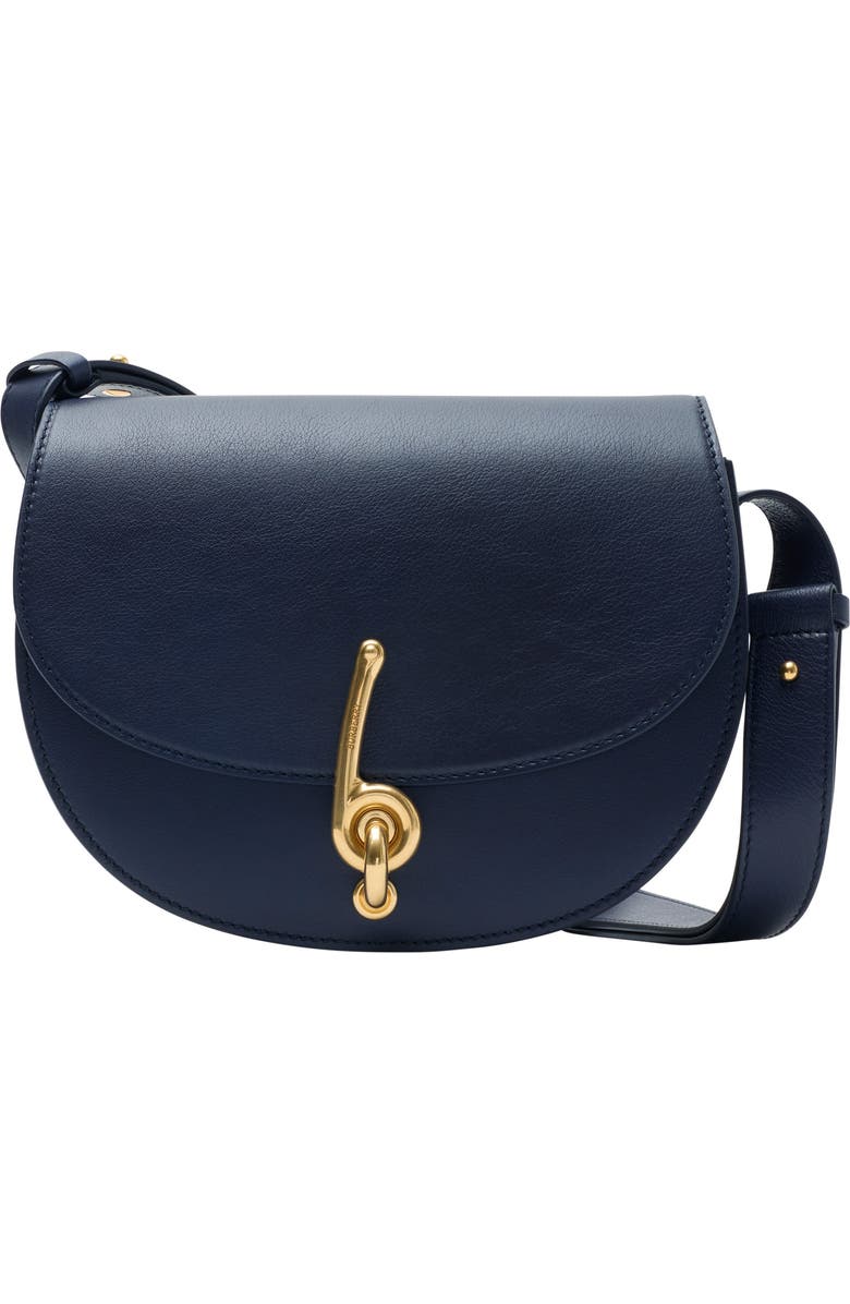 Burberry Small Bridle Bag, Main, color, Midnight Blue
