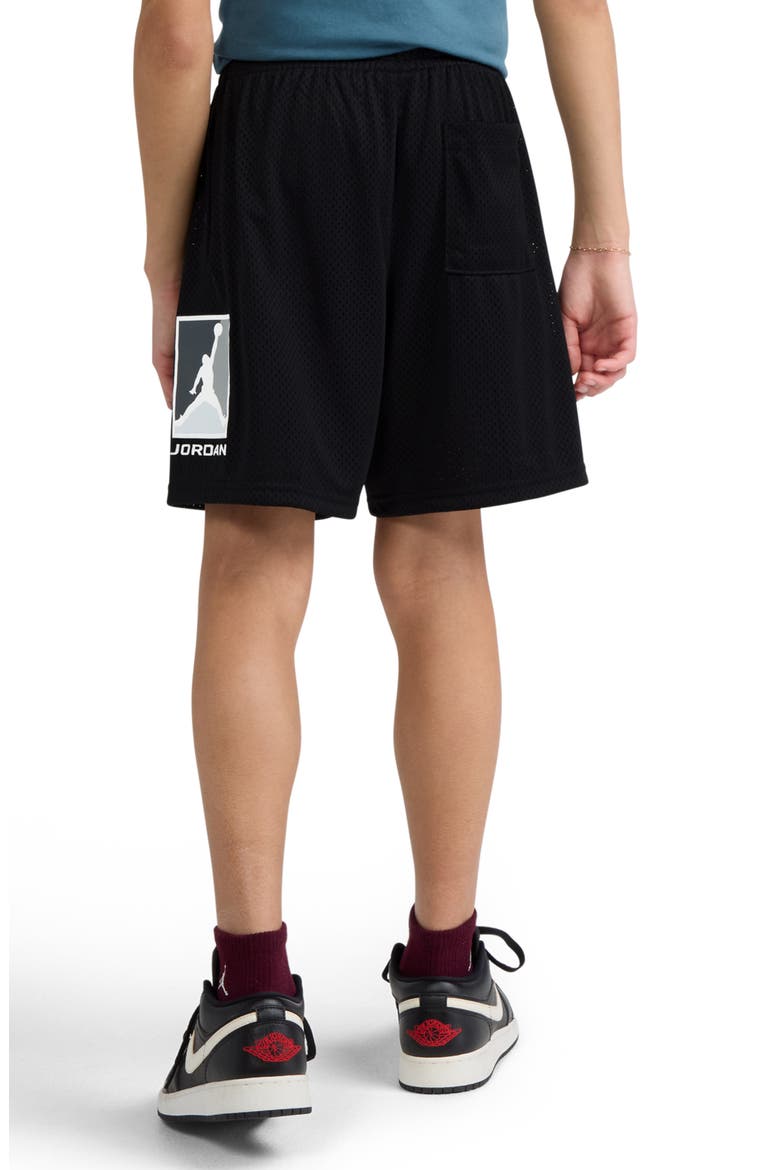 Kids' Jumpman Mesh Shorts, Alternate, color, BLACK