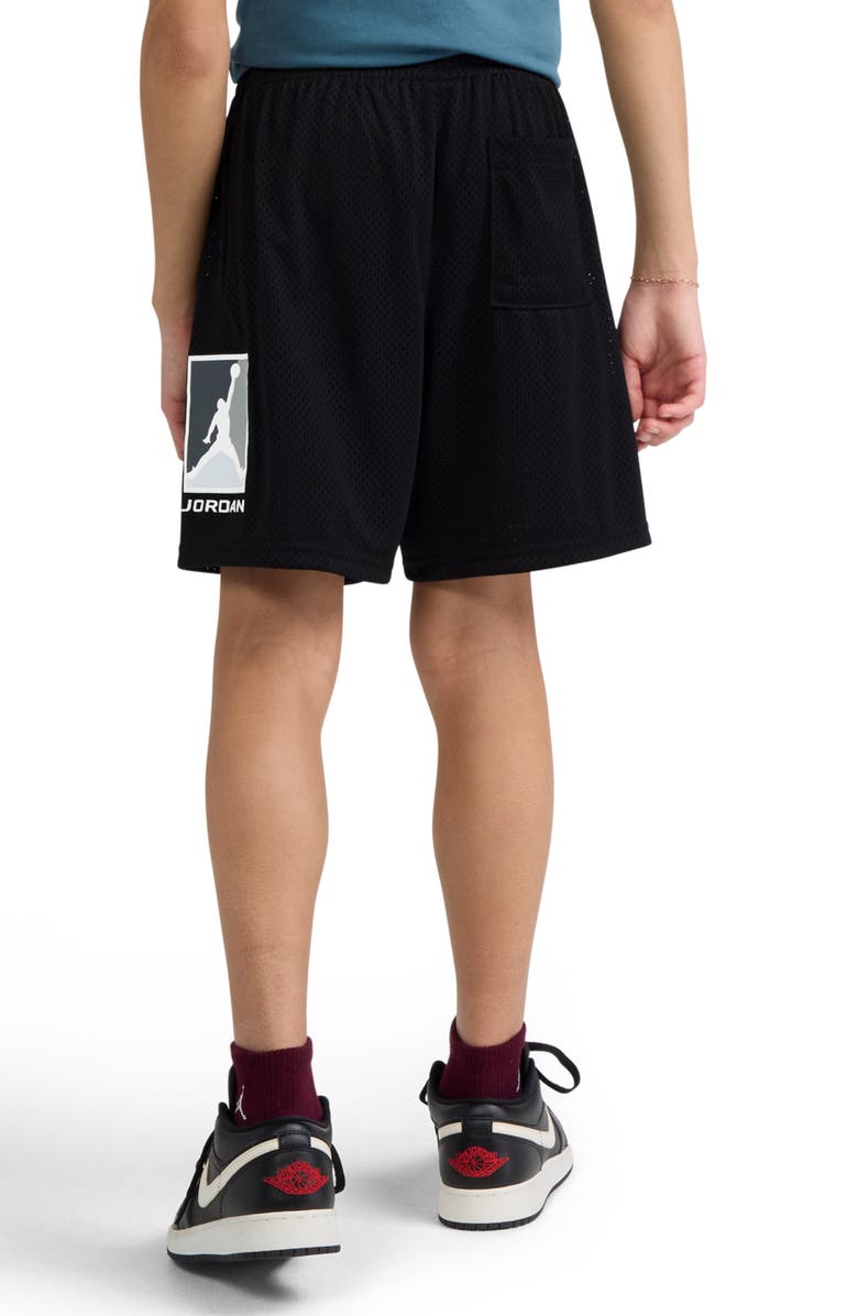 Jordan Kids' Jumpman Mesh Shorts, Alternate, color, Black