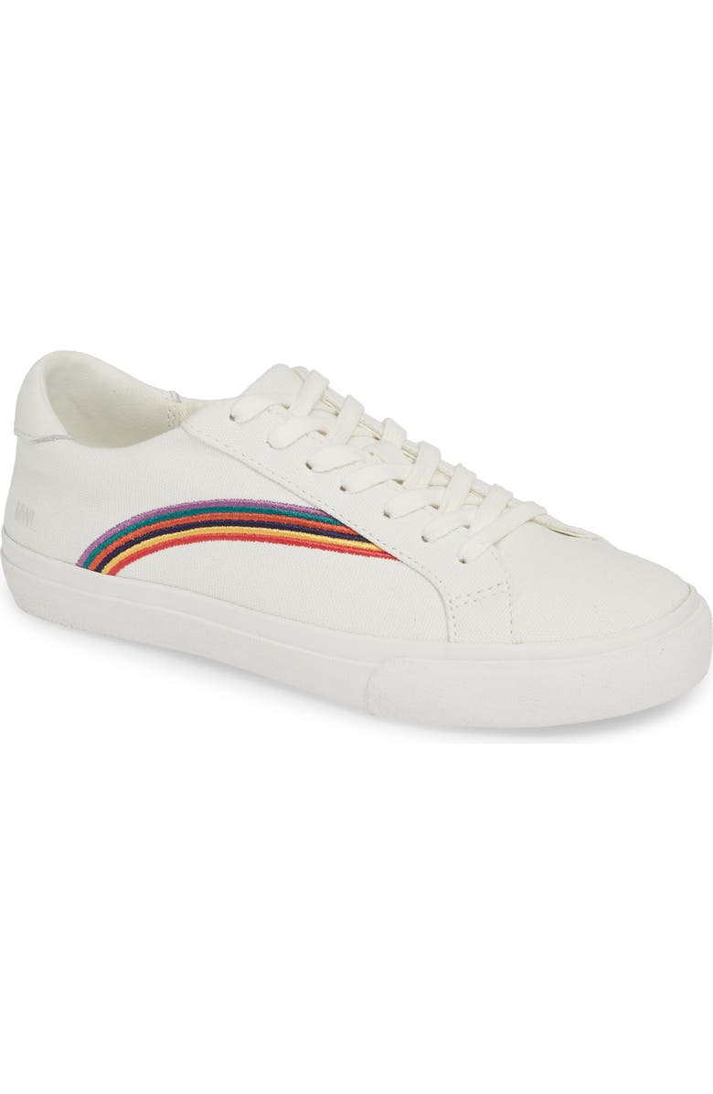 Madewell Delia Rainbow Sneaker, Main, color,