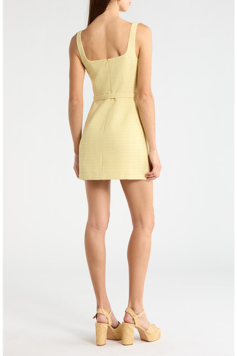 belted tweed mini dress CC collect]Belted Tweed Mini Dress (C251MSE004)
