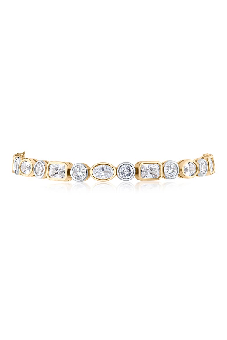 Mixed Cut Cubic Zirconia, Main, color, SILVER/ GOLD