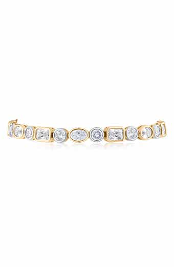 CZ by Kenneth Jay Lane Mixed Cut Cubic Zirconia
