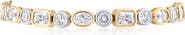 CZ by Kenneth Jay Lane Mixed Cut Cubic Zirconia