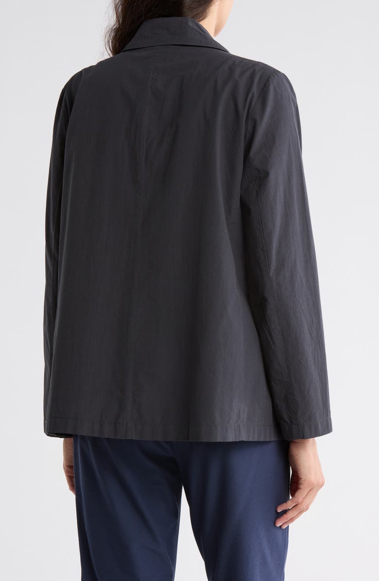 Eileen Fisher Notch Collar Organic Cotton Blazer, Alternate, color, 
