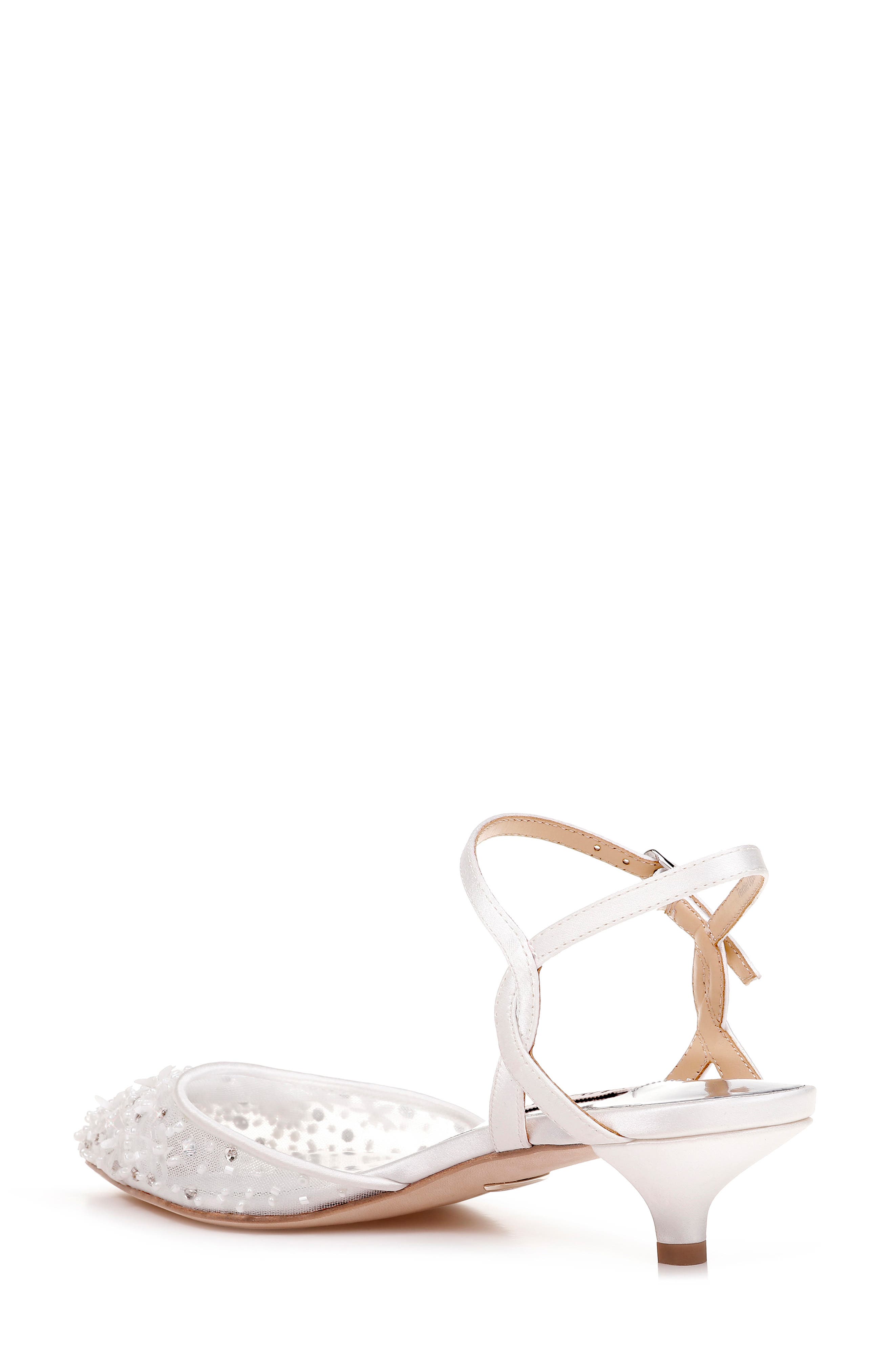 Badgley Mischka Collection Badgley Mischka Iris Kitten Heel Pointed Toe Pump, Alternate, color, 