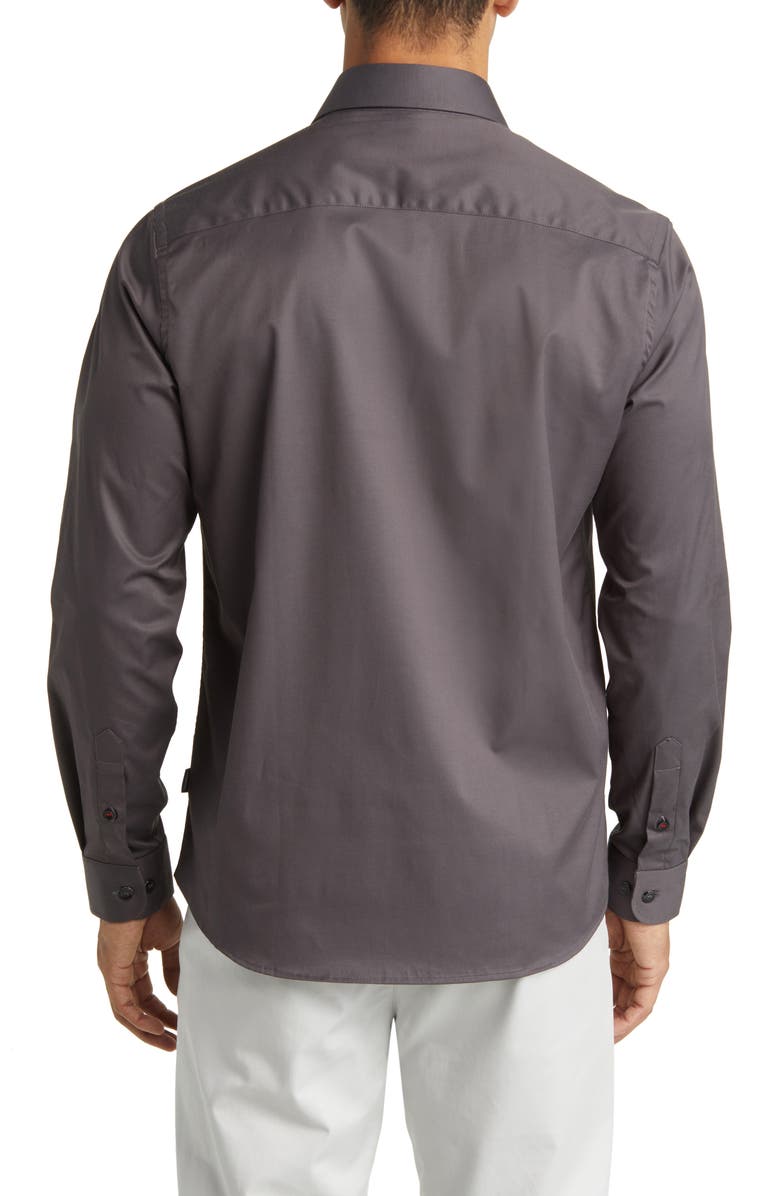 Stone Rose DRYTOUCH<sup>®</sup> Performance Sateen Button-Up Shirt, Alternate, color, 