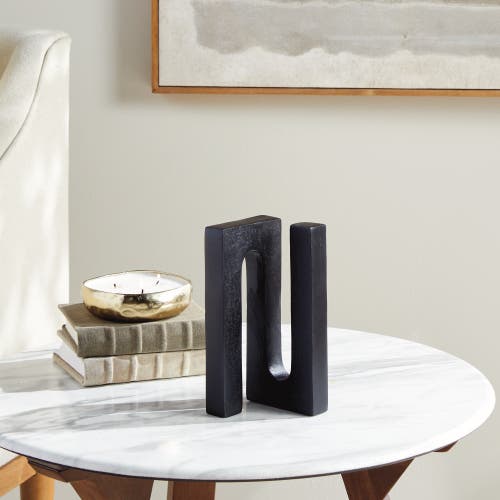 Napa Home & Garden Cassian Sculpture Decorative Object In Black