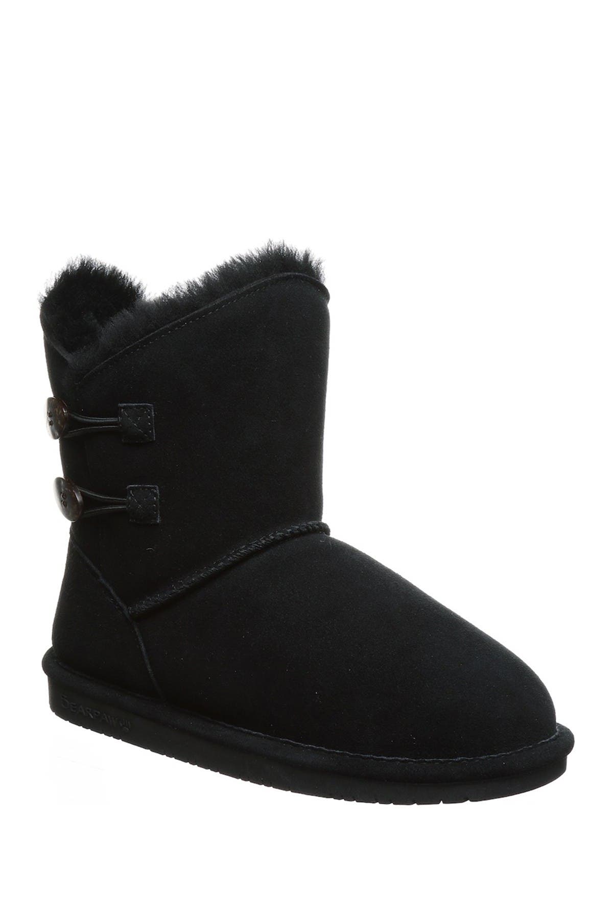 BEARPAW Rosaline Genuine Shearling Lined Suede Boot, Main, color, 