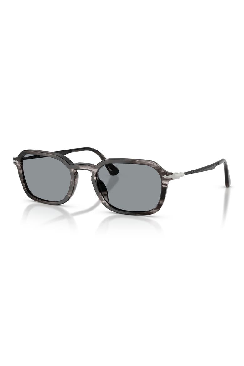 54mm Phantos Sunglasses, Alternate, color, STRIPED BLACK AND GREY / BLUE