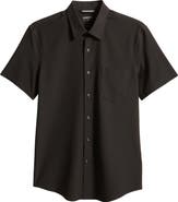 Nordstrom Trim Fit Short Sleeve Button-Up Shirt