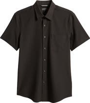Nordstrom Trim Fit Short Sleeve Button-Up Shirt