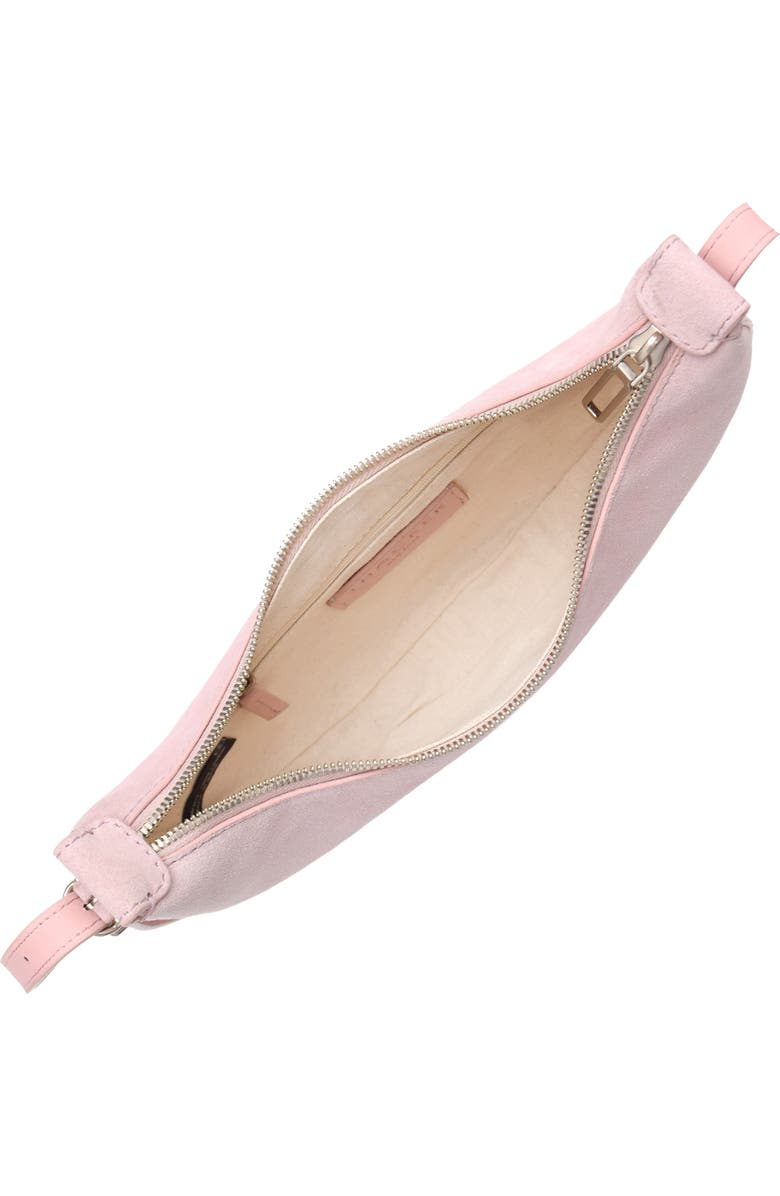 Thacker Silas Suede Crossbody Bag, Alternate, color, Light Pink