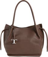 Tod's Small Buz Leather Bucket Bag