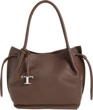 Tod's Small Buz Leather Bucket Bag