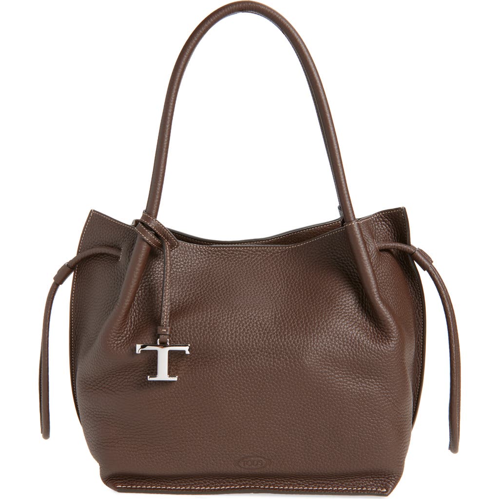 Tod's Small Buz Leather Bucket Bag