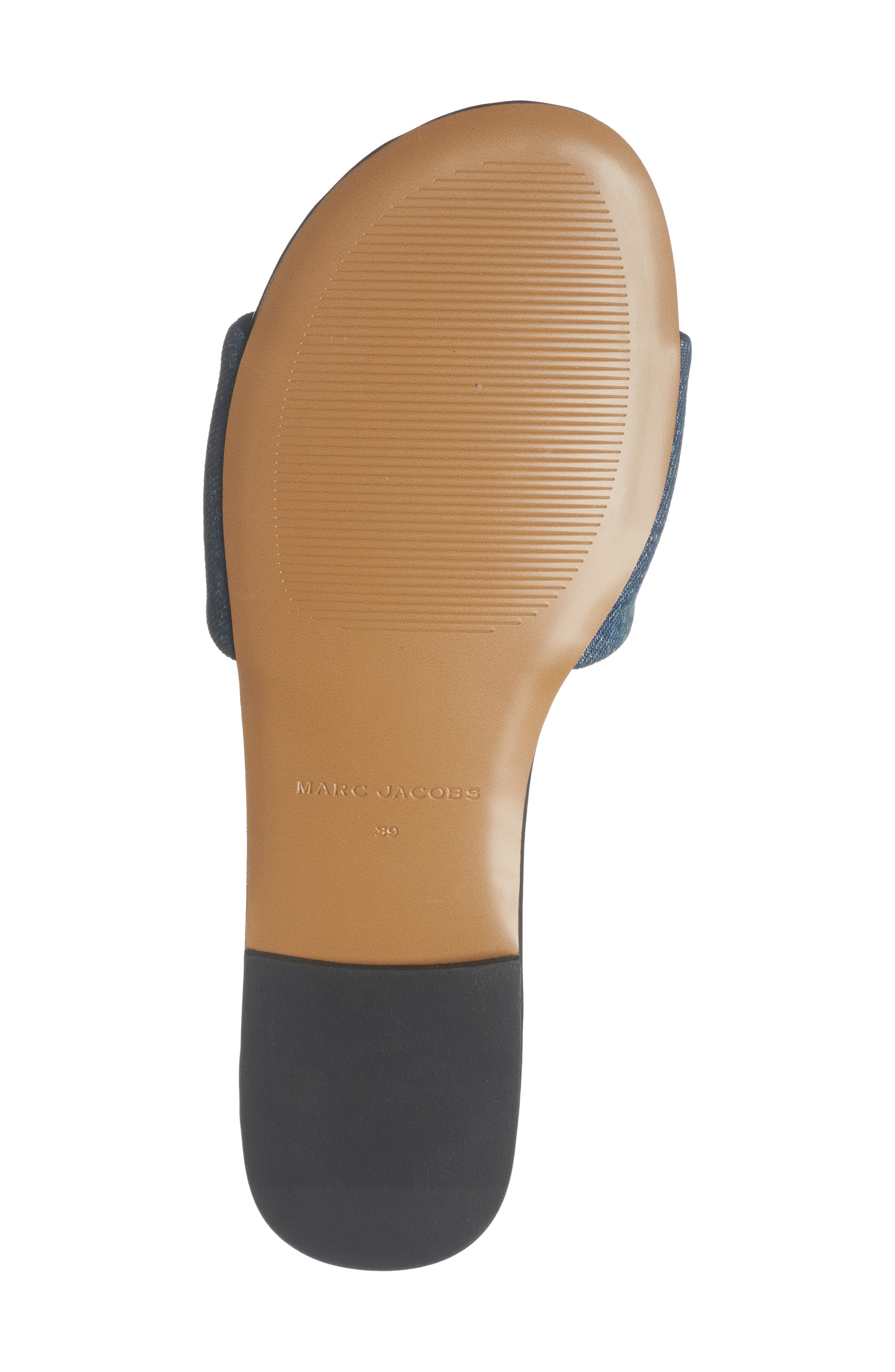 Marc Jacobs The Snapshot Slide Sandal, Alternate, color, Punk Indigo