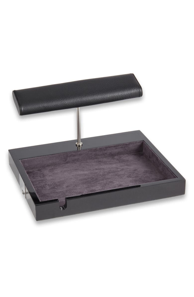 Bey-Berk Bed Side Valet Station, Main, color, Black
