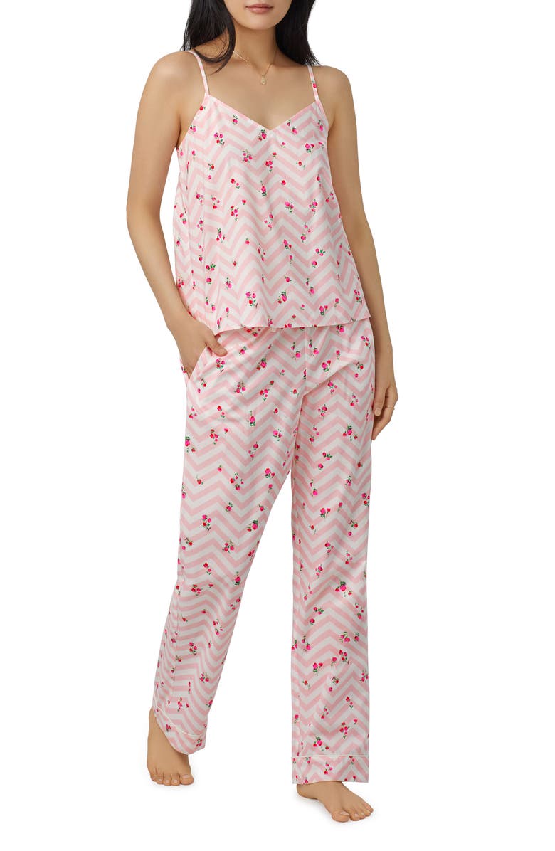 BedHead Pajamas Print Organic Cotton Pajamas, Alternate, color, 