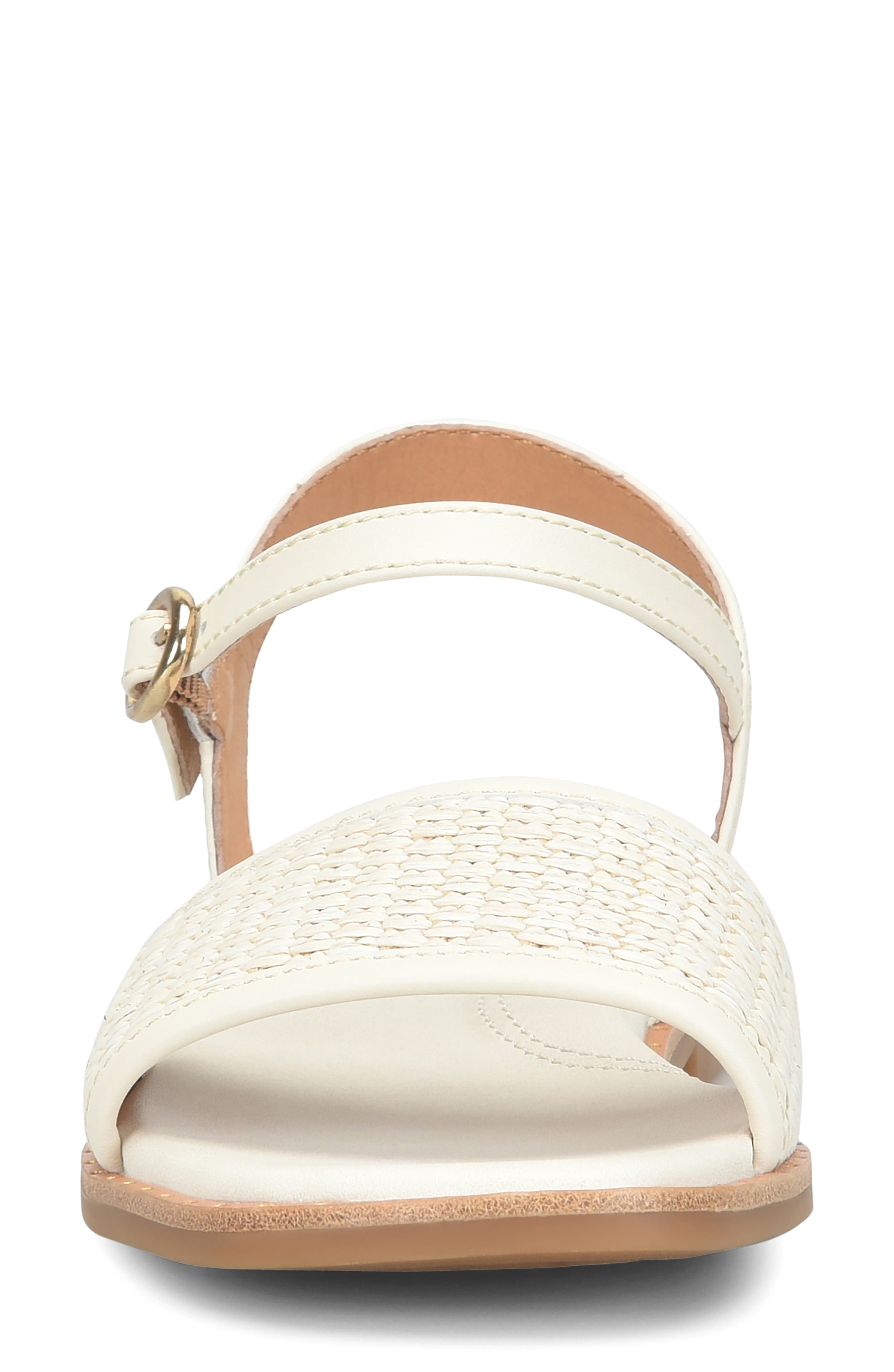 Söfft Elrose Sandal, Alternate, color, Off White