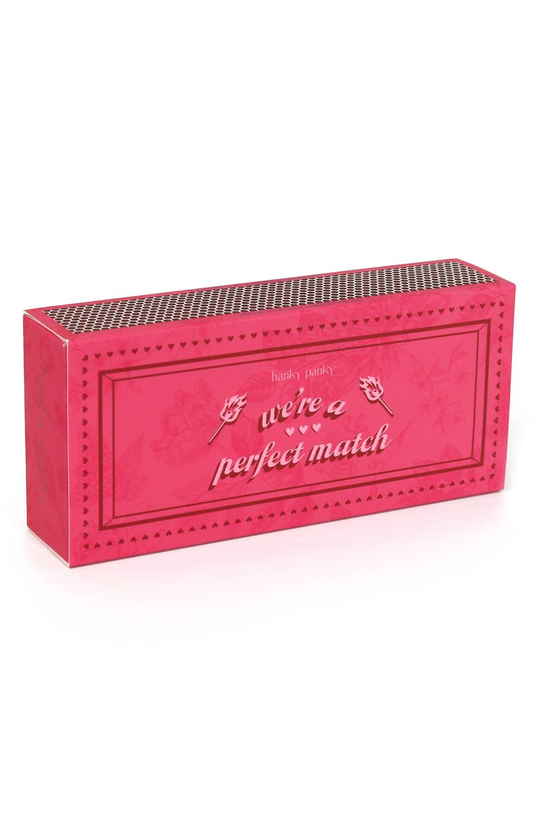 Hanky Panky Matchbox Assorted 3-Pack Low Rise Thongs, Alternate, color, Florence/ Coral/ Rose/ Pink