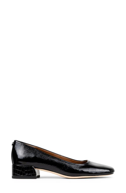 Donald Pliner Block Heel Pump In Black