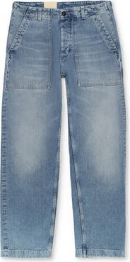 Fortela Bleach Wash Denim Pants