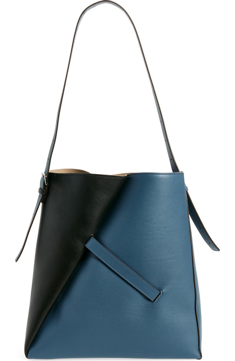 Marni Reverse Leather Hobo Bag, Alternate, color,