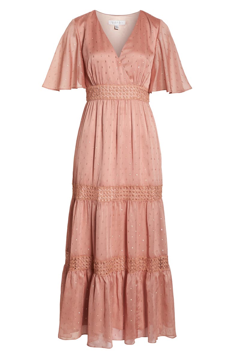 Ever New Georgie Tiered Maxi Dress, Alternate, color, 