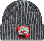 New Era Men's New Era Black Kansas City Chiefs 2023 Salute To Service Cuffed Knit Hat