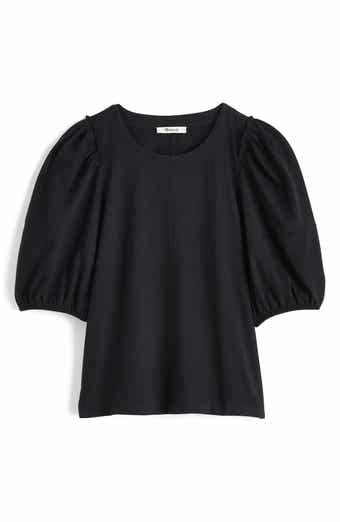 Madewell Puff Sleeve Cotton T-Shirt