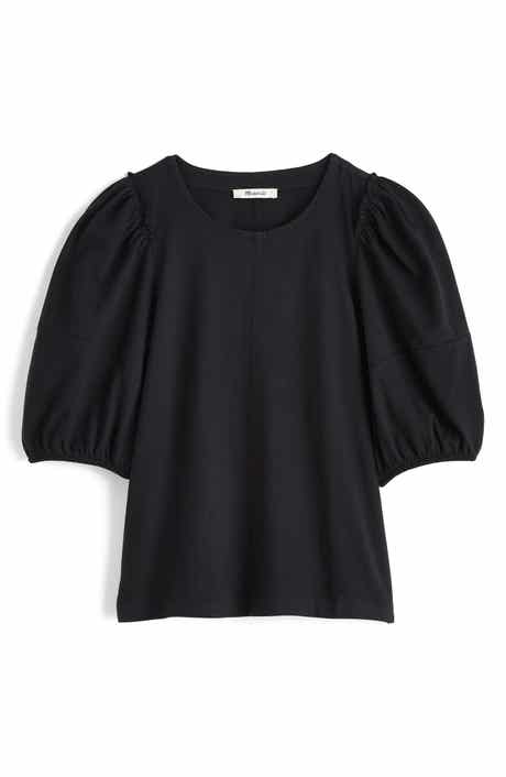 Madewell Puff Sleeve Cotton T-Shirt