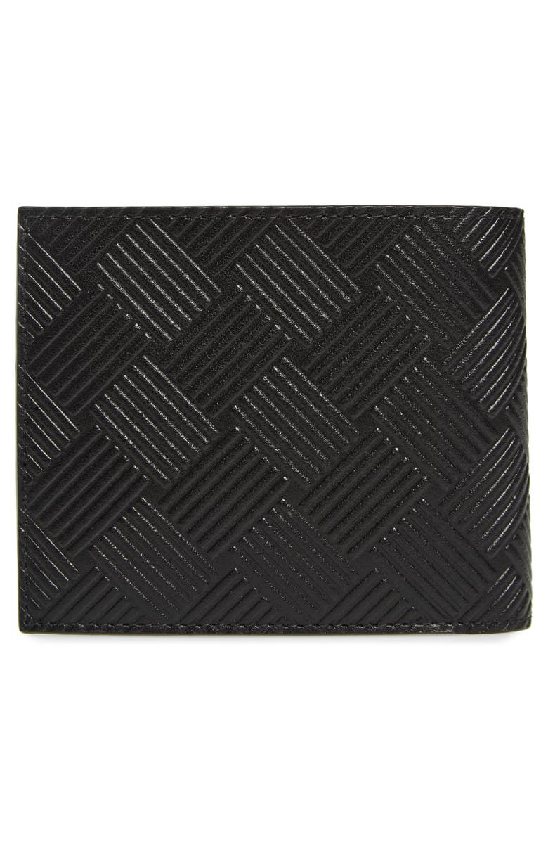 Bottega Veneta Intrecciato Embossed Leather Bifold Wallet, Alternate, color, 