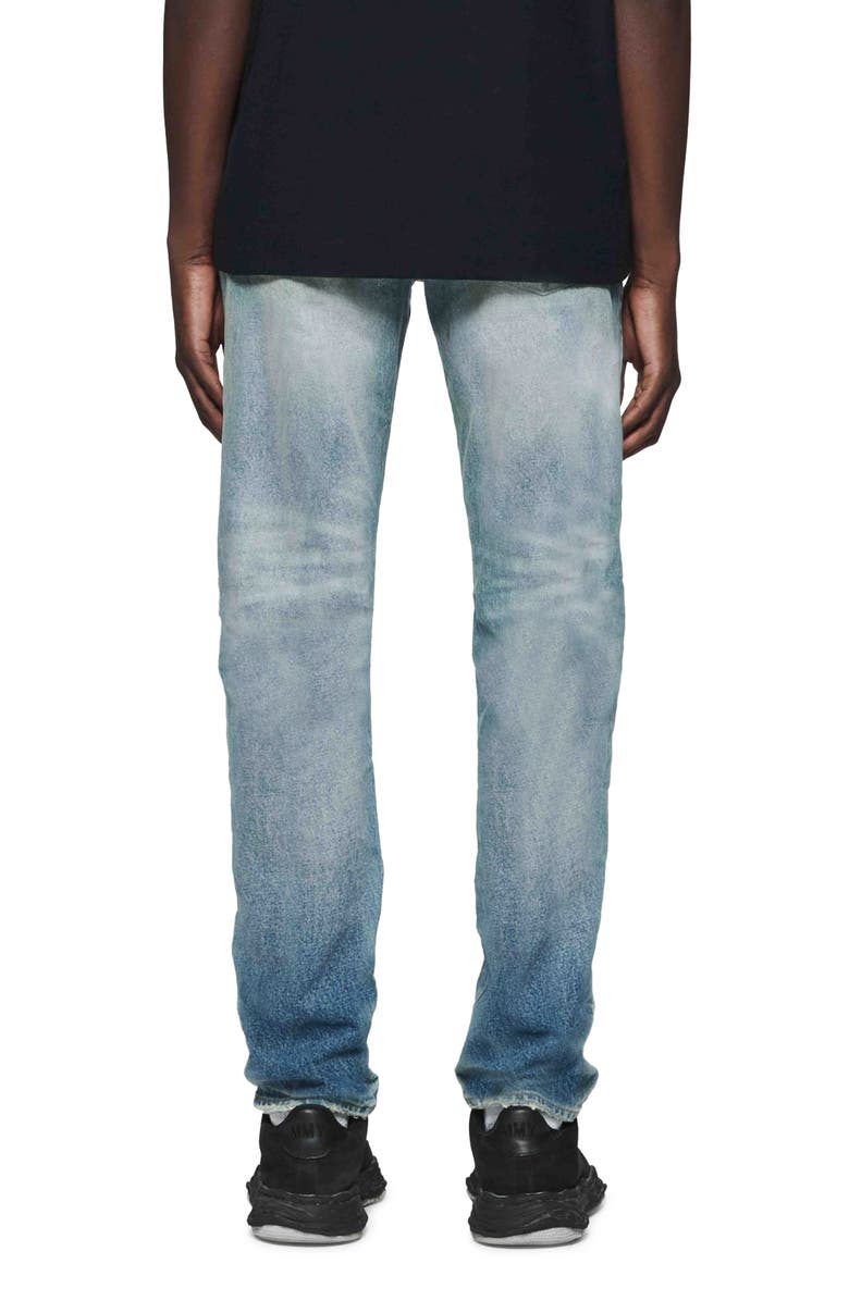 PURPLE BRAND Icon Distressed Straight Leg Jeans, Alternate, color, 