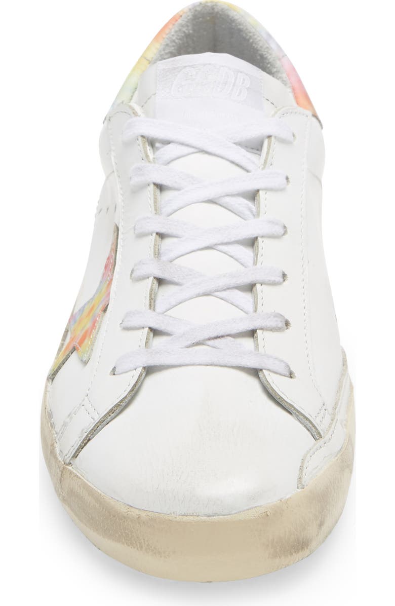 Golden Goose Super-Star Tie Dye Low Top Sneaker, Alternate, color,