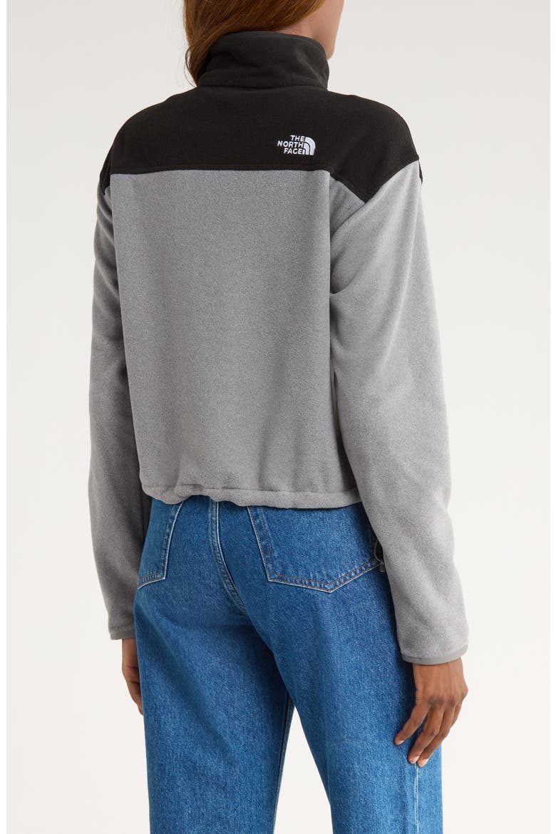 Glacier Polar Fleece Pullover, Alternate, color, TNF MID GREY HEATHER/ BLACK