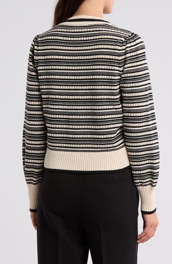 Lollipop Bow Cardigan Sweater