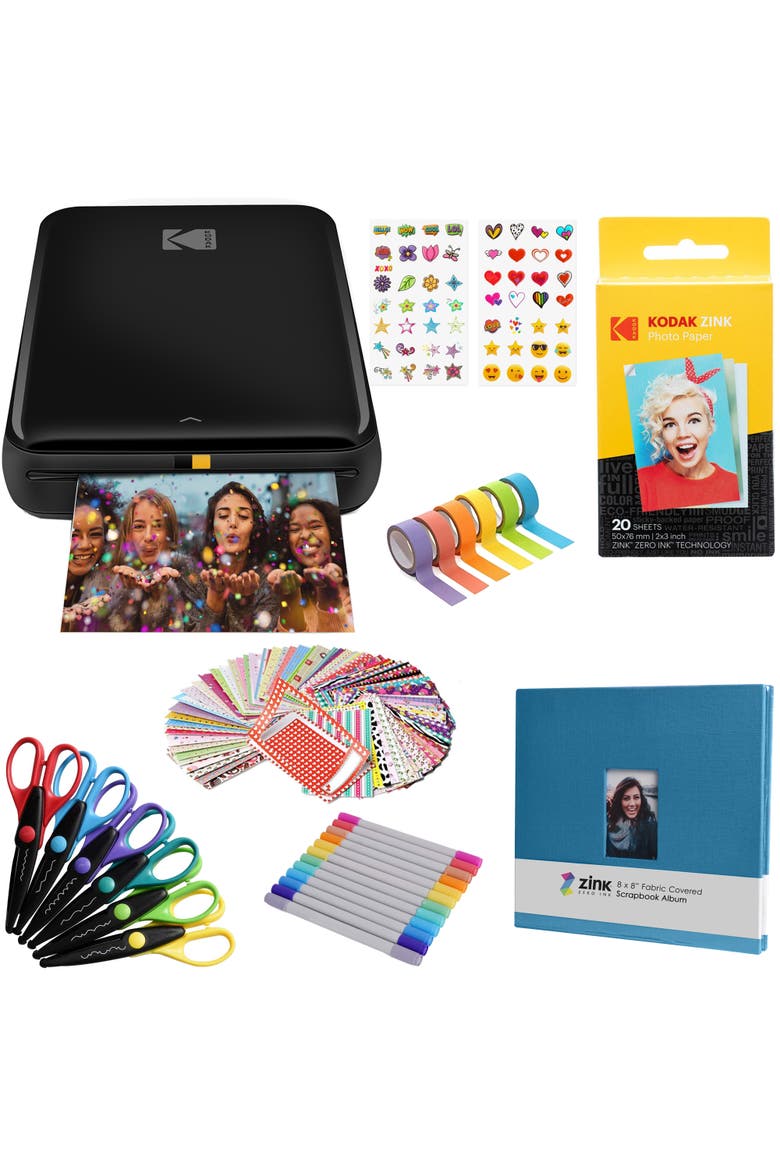 Step Printer Kit with Scrapbook Bundle, Main, color, Black